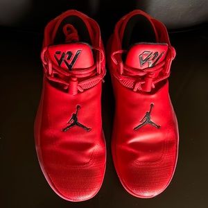 Nike Jordan Why Not Zero.1 Low University Red Mens Basketball Shoe Size 8.